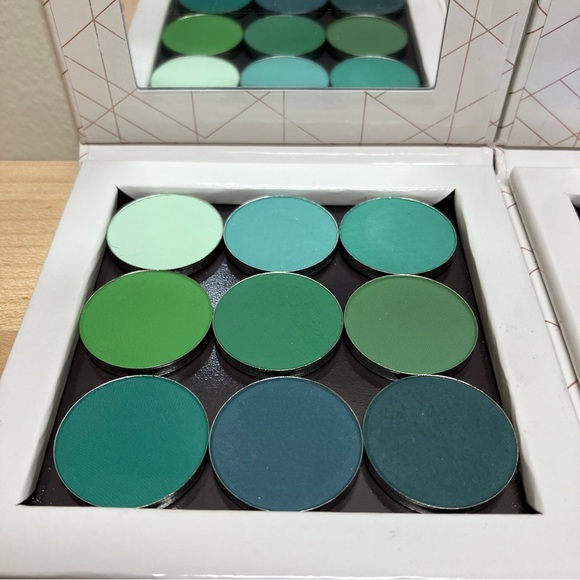 Sydney Grace 21 Matte Eyeshadow Singles Small Medium Palette Blue Green Grey Lot - Picture 6 of 13